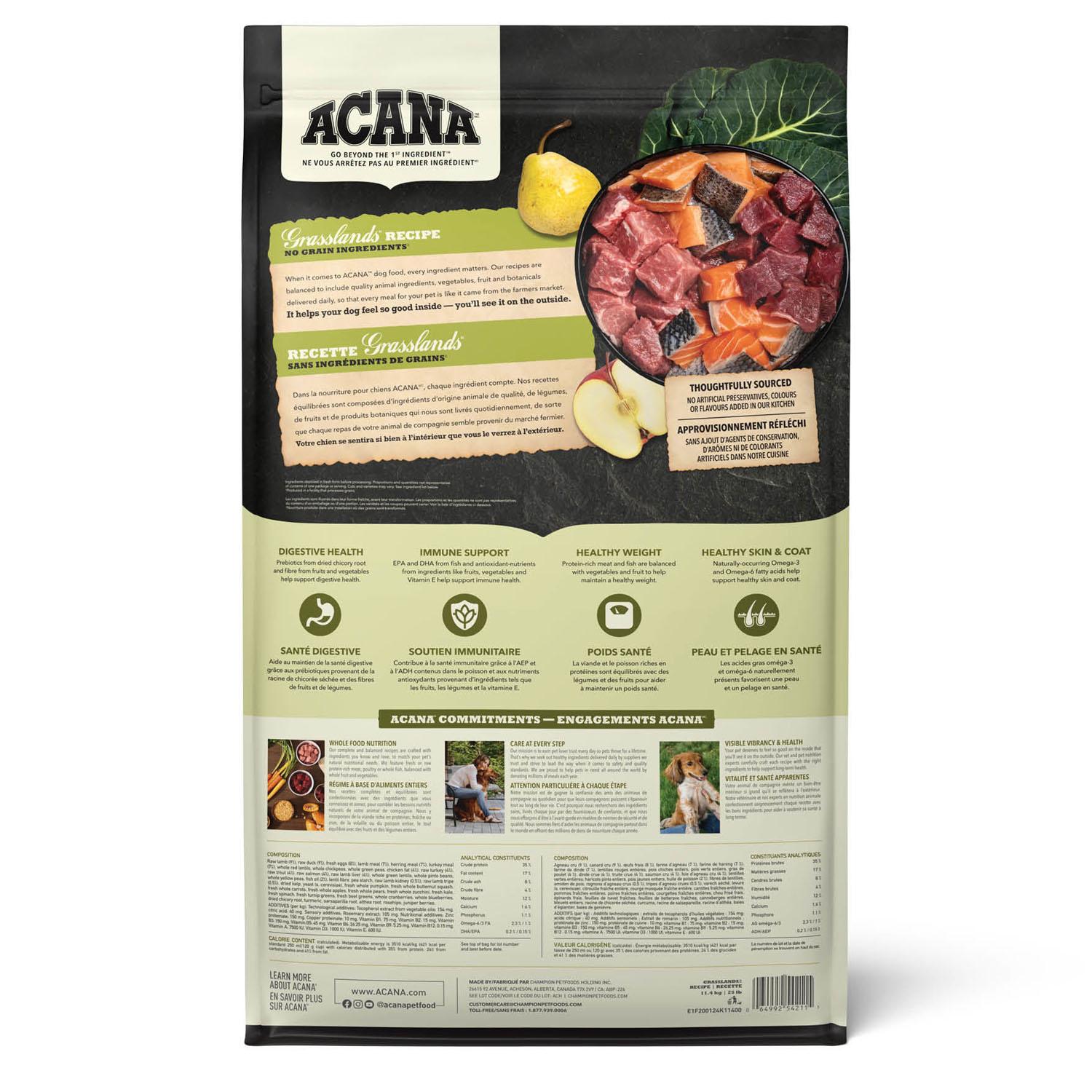 Acana Dog GF Grasslands 11.4kg