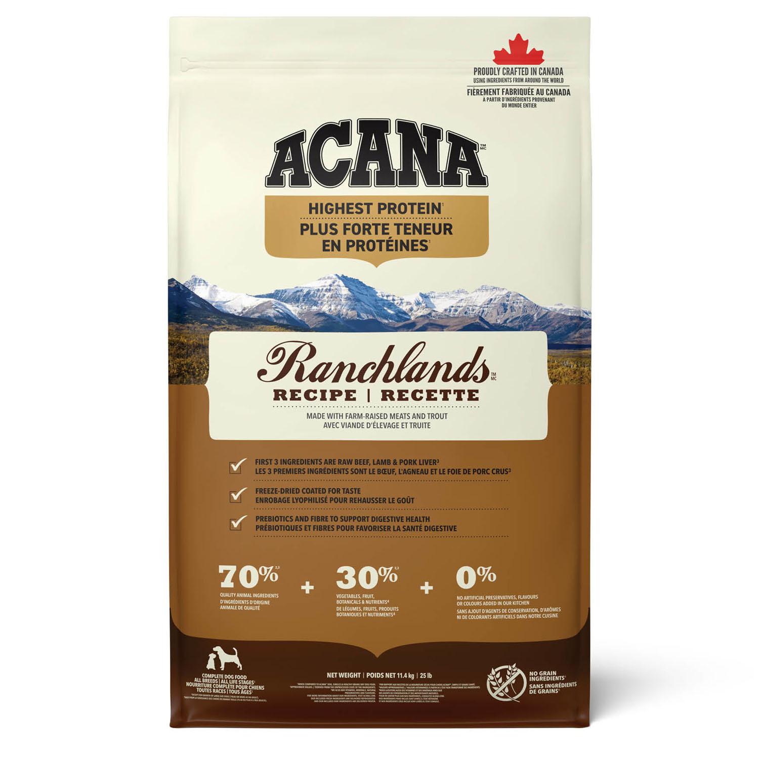 Acana Dog GF Ranchlands 11.4kg