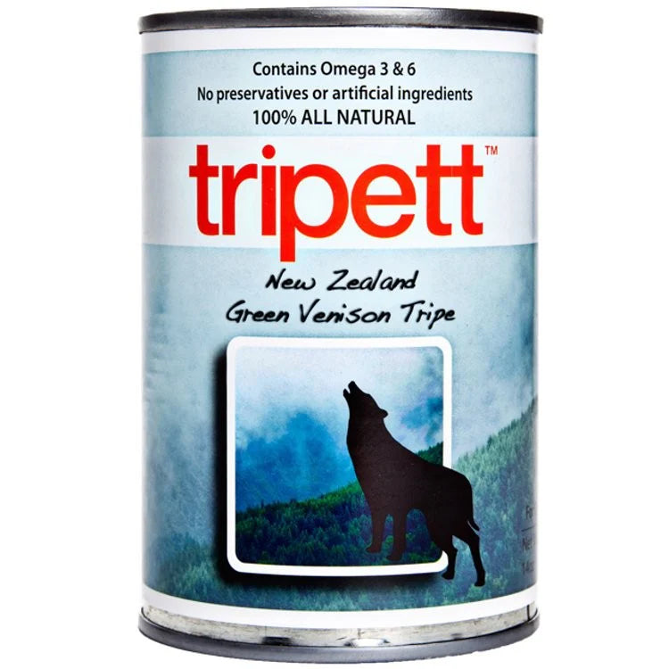 Tripett Dog Green Beef Tripe & Venison 369g