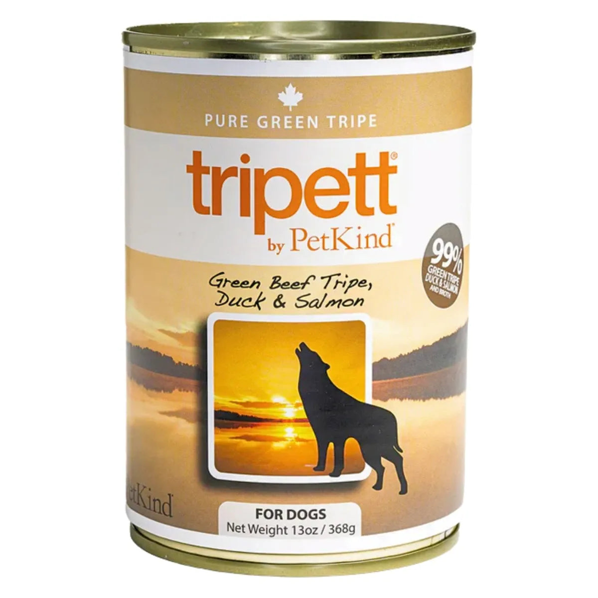 Tripett Dog Beef Tripe, Duck and Salmon 369g