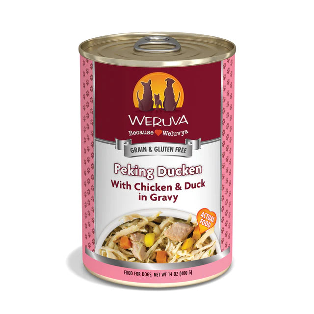 Weruva Peking Duck with Chicken Dog Food, 14 oz