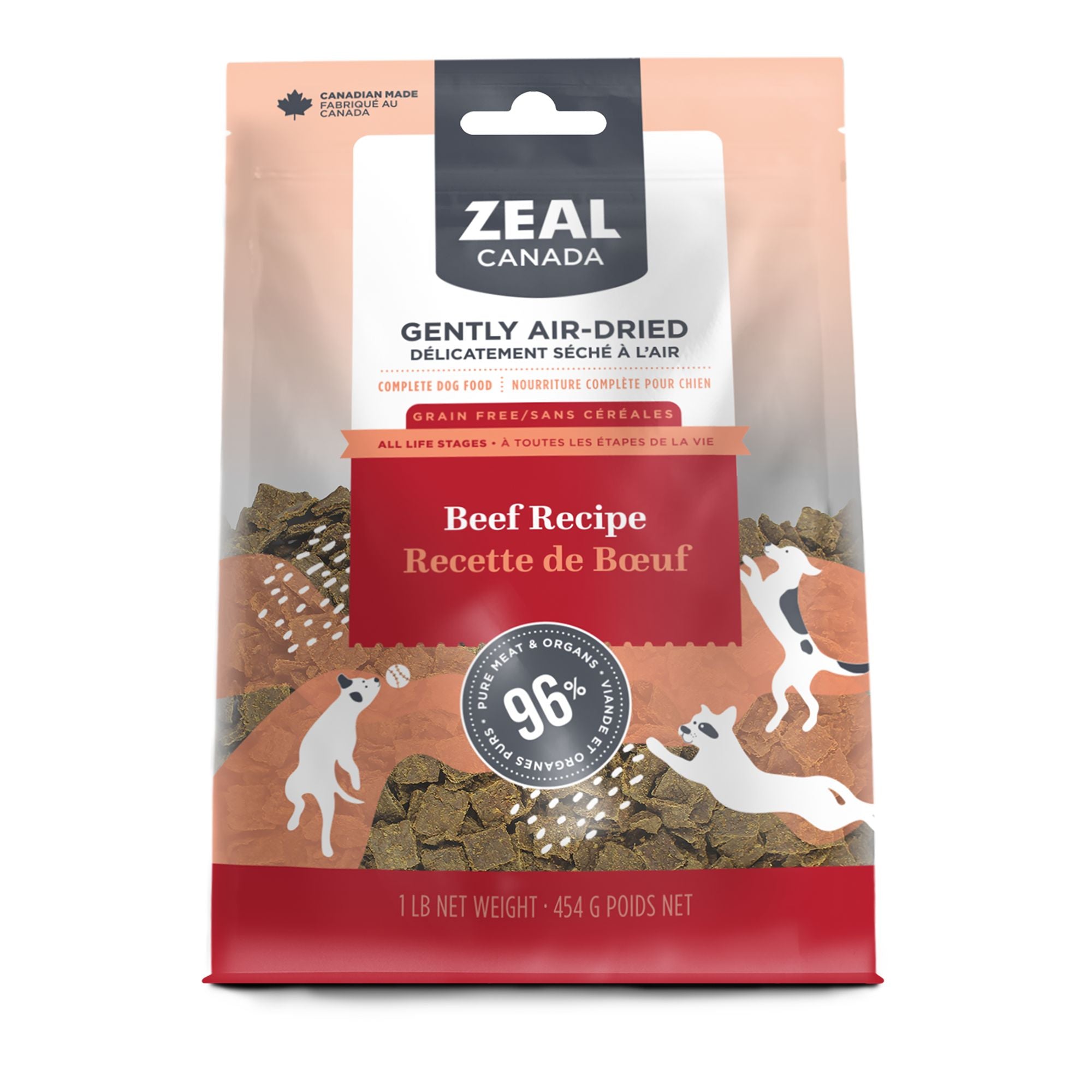 Zeal Dog GF Air-Dried Beef 1lb
