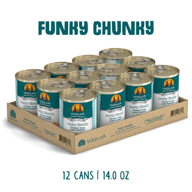 Weruva Funky Chunky Canned Dog Food Case 14oz