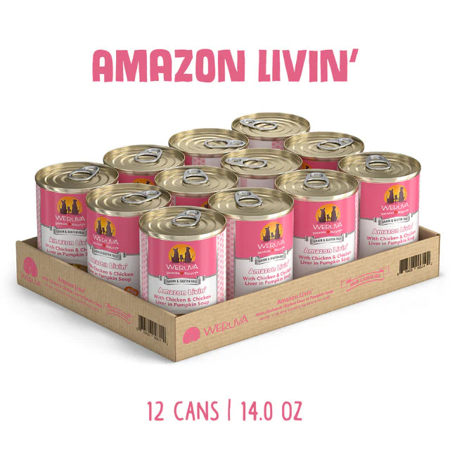 Weruva Amazon Livin Dog Food 14oz