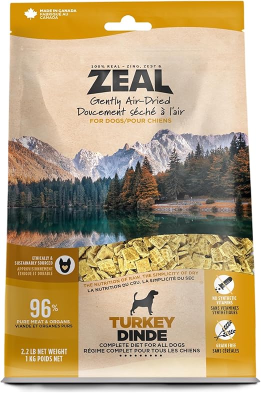 Zeal Dog GF Air-Dried Turkey 2.2lb