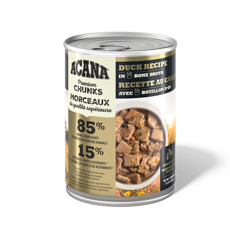 Acana Dog Duck in Bone Broth 363gm