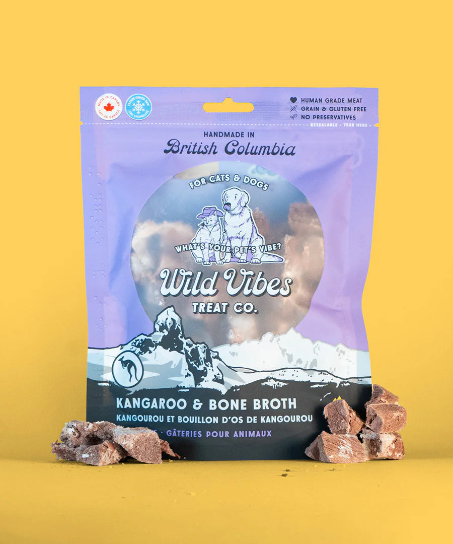 Wild Vibes Kangaroo and Bone Broth 58g