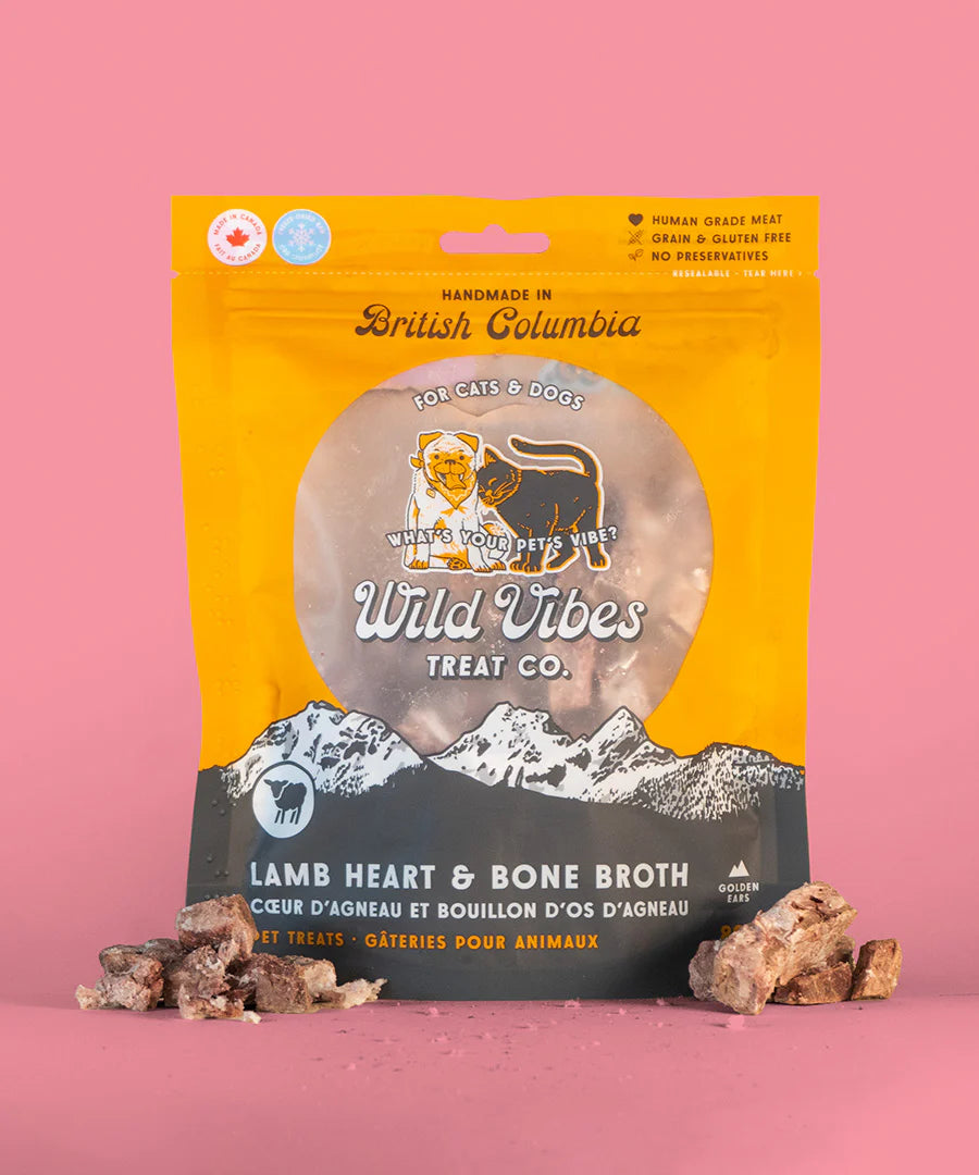 Wild Vibes Lamb Heart and Bone Broth 80g