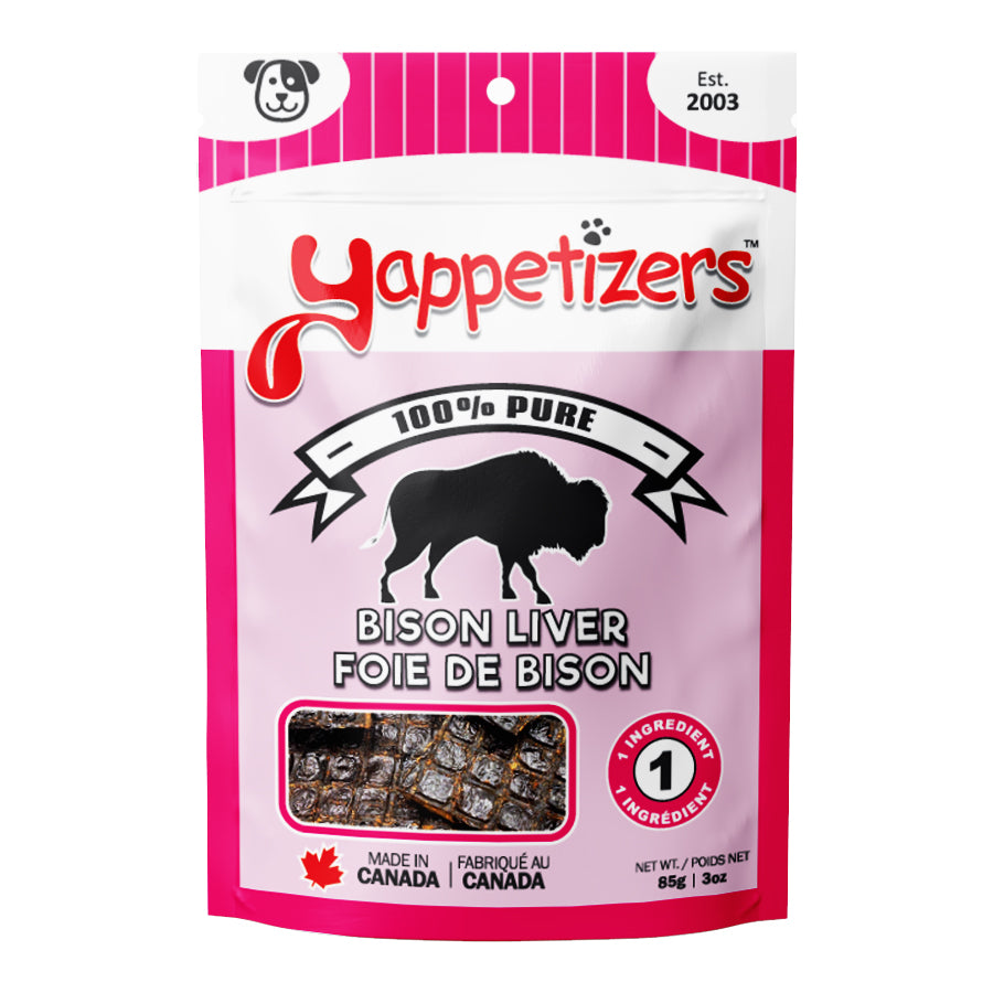 Yappetizers Bison Liver 85g