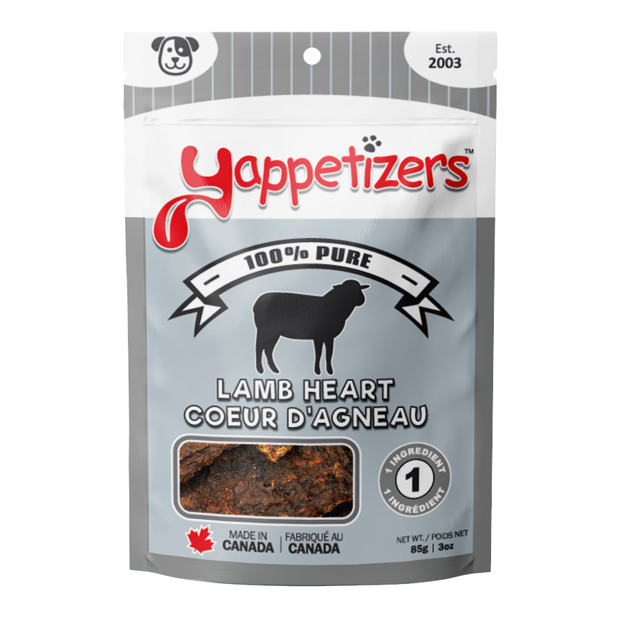 Yappetizers Lamb Heart 85g