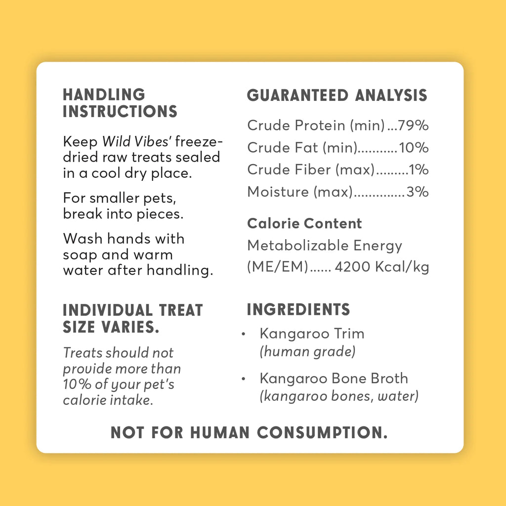 Wild Vibes Kangaroo and Bone Broth 58g