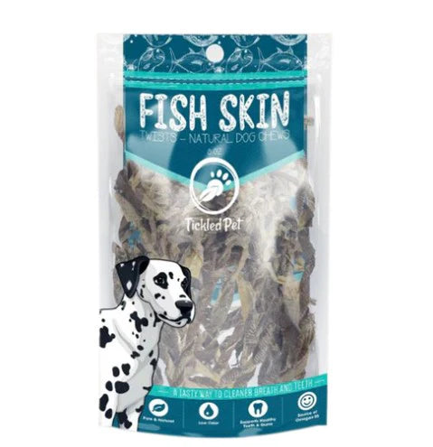 Tickled Pet Fish Skin Twists 8oz