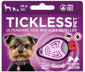 Tickless Pet Classic Pink Medallion