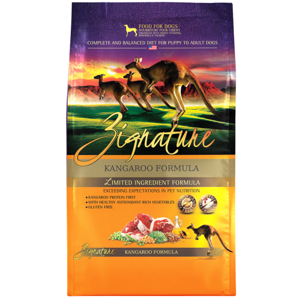 Zignature Dog LID Kangaroo 25lb